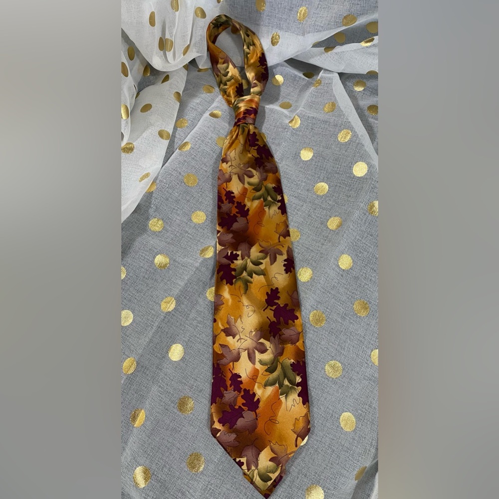 "Tree" J. Garcia Tie Men's Limited Edition, Forty-Three Collection 100% silk